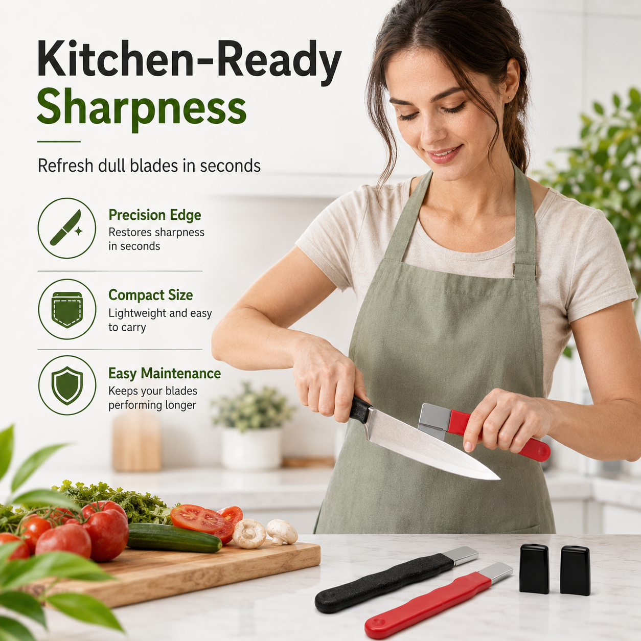 🔥 HOT SALE 46% OFF – Professional Kitchen Knife Sharpener