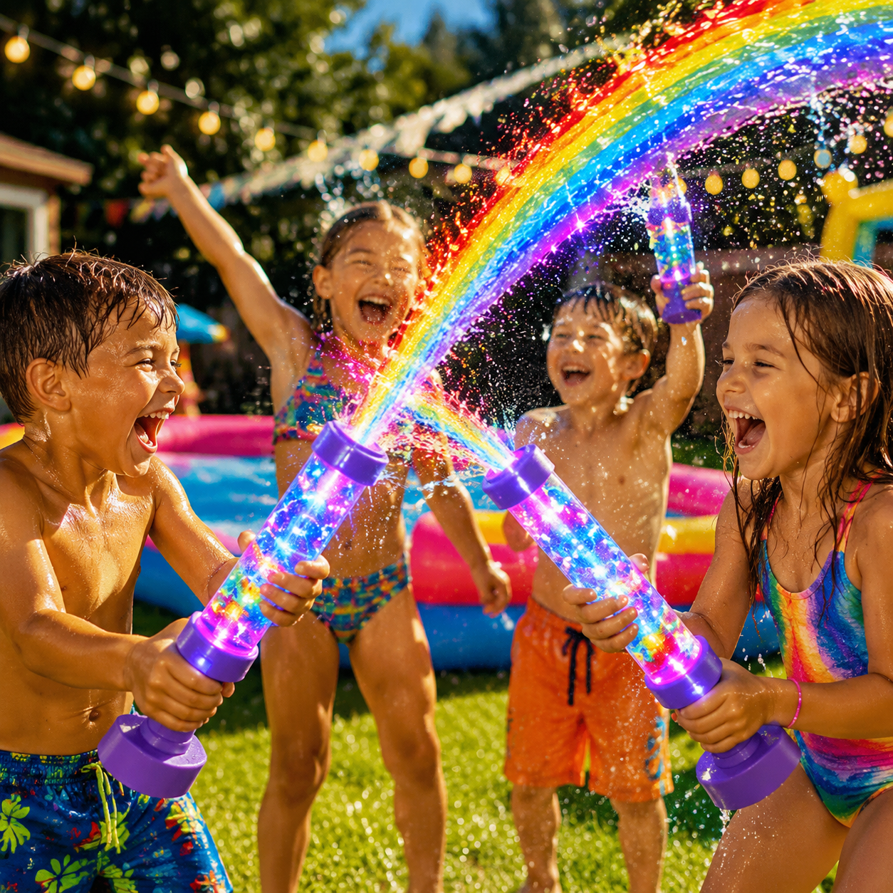 🌈 Turn Every Backyard Into a Rainbow Light Show