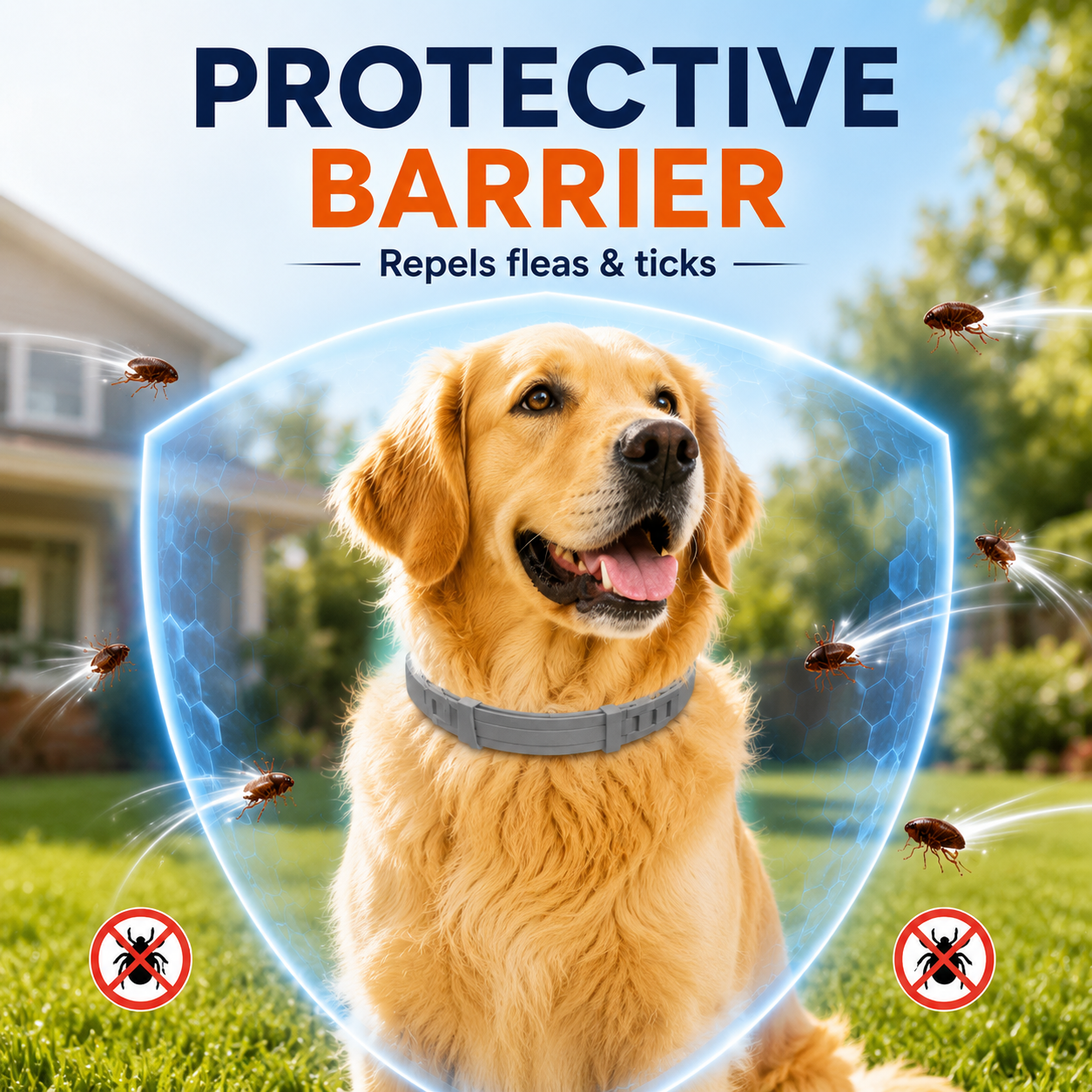 🐶55% OFF TODAY🛡️ Advanced Flea & Tick Collar for Dogs & Cats