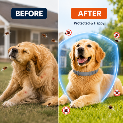 🐶55% OFF TODAY🛡️ Advanced Flea & Tick Collar for Dogs & Cats
