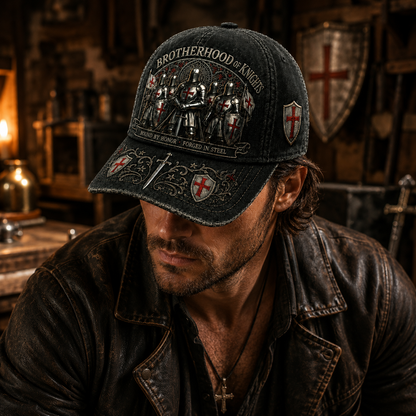 🛡️⚔️ Today Only 49% OFF✨ Brotherhood Of Knights Honor Cap | Classic Tactical Style for Everyday Wear