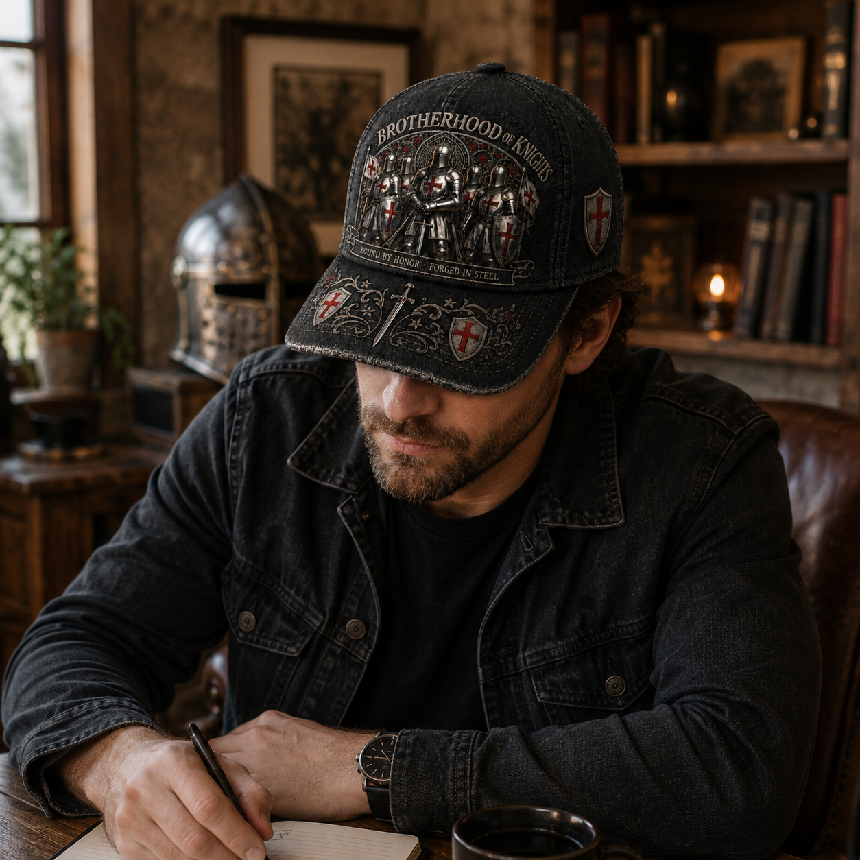 🛡️⚔️ Today Only 49% OFF✨ Brotherhood Of Knights Honor Cap | Classic Tactical Style for Everyday Wear