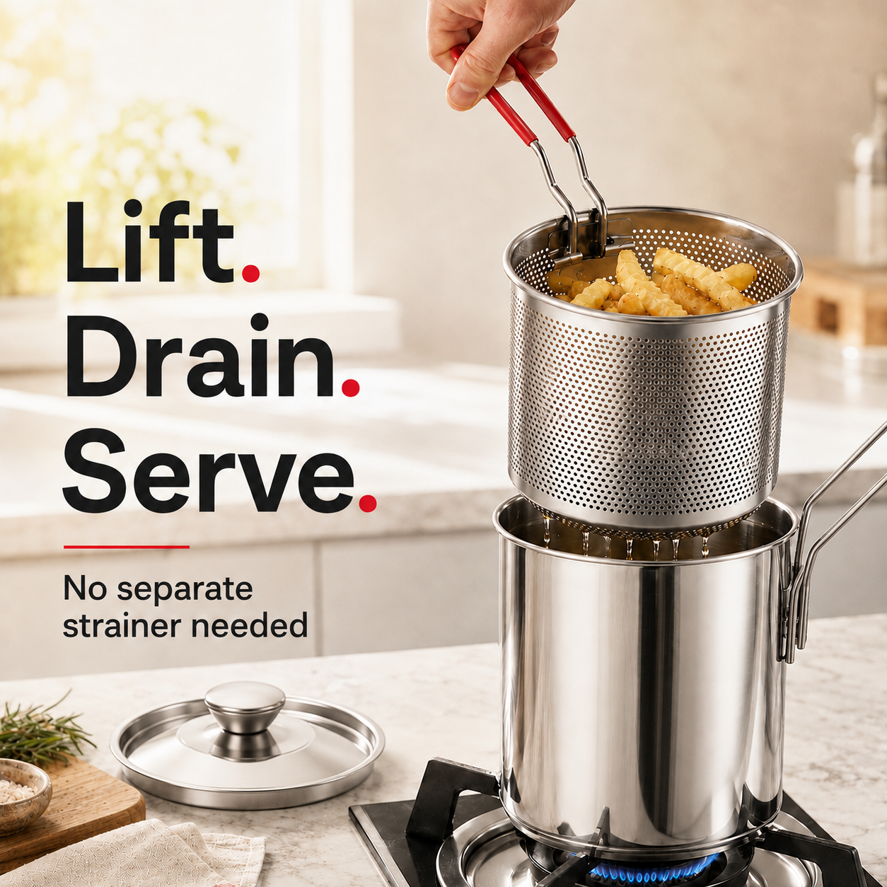 3PCS Fryer Set