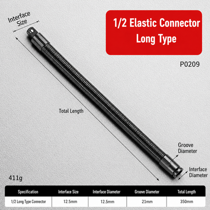 🔧1/2 Flexible Shaft Extension Extender Torque Socket