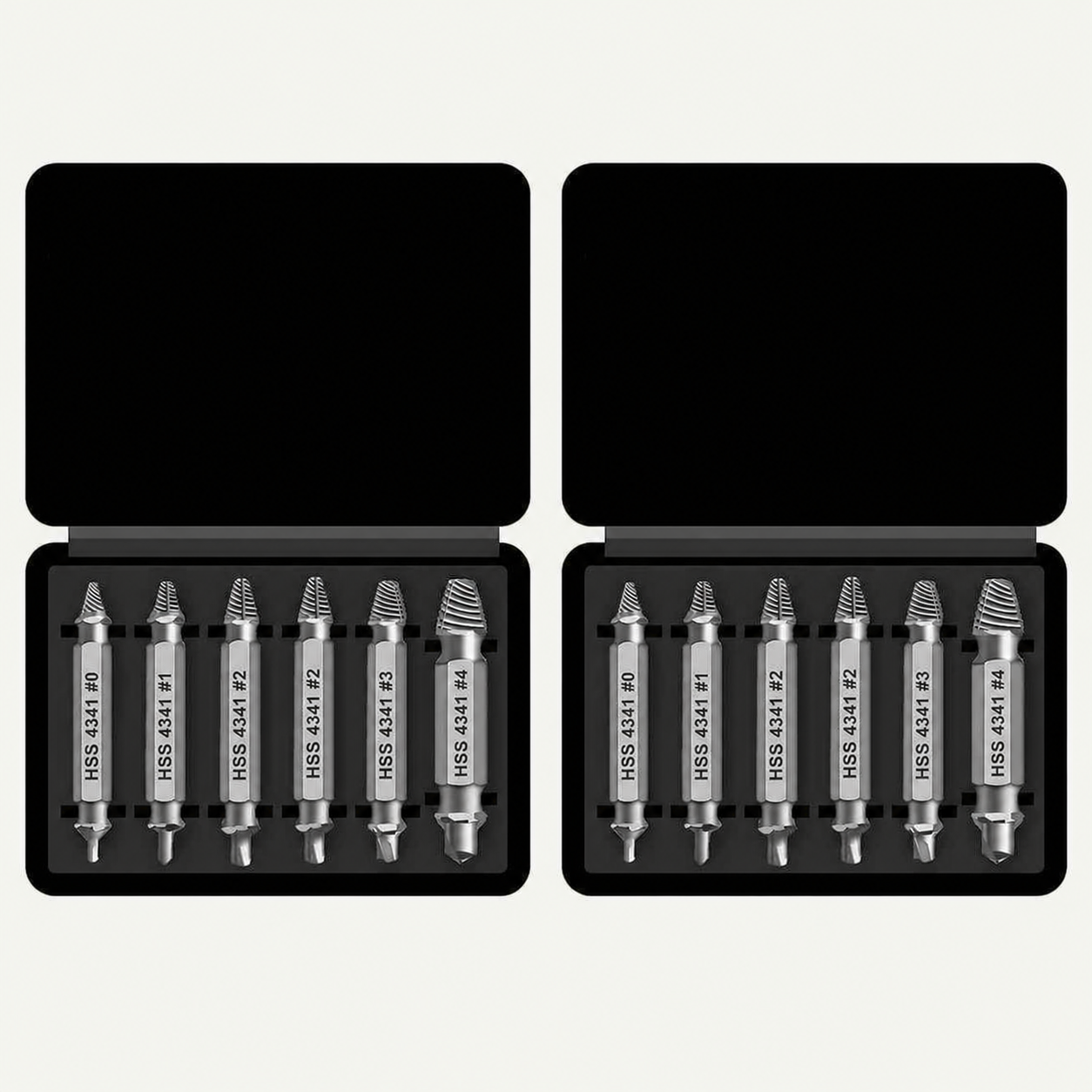 🔥🛠️ Stripped Broken Screw Remover, 🔩6 Counts Set Easy Out Bolt Extractor