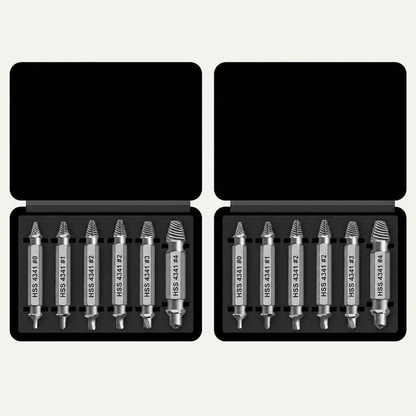 🔥🛠️ Stripped Broken Screw Remover, 🔩6 Counts Set Easy Out Bolt Extractor