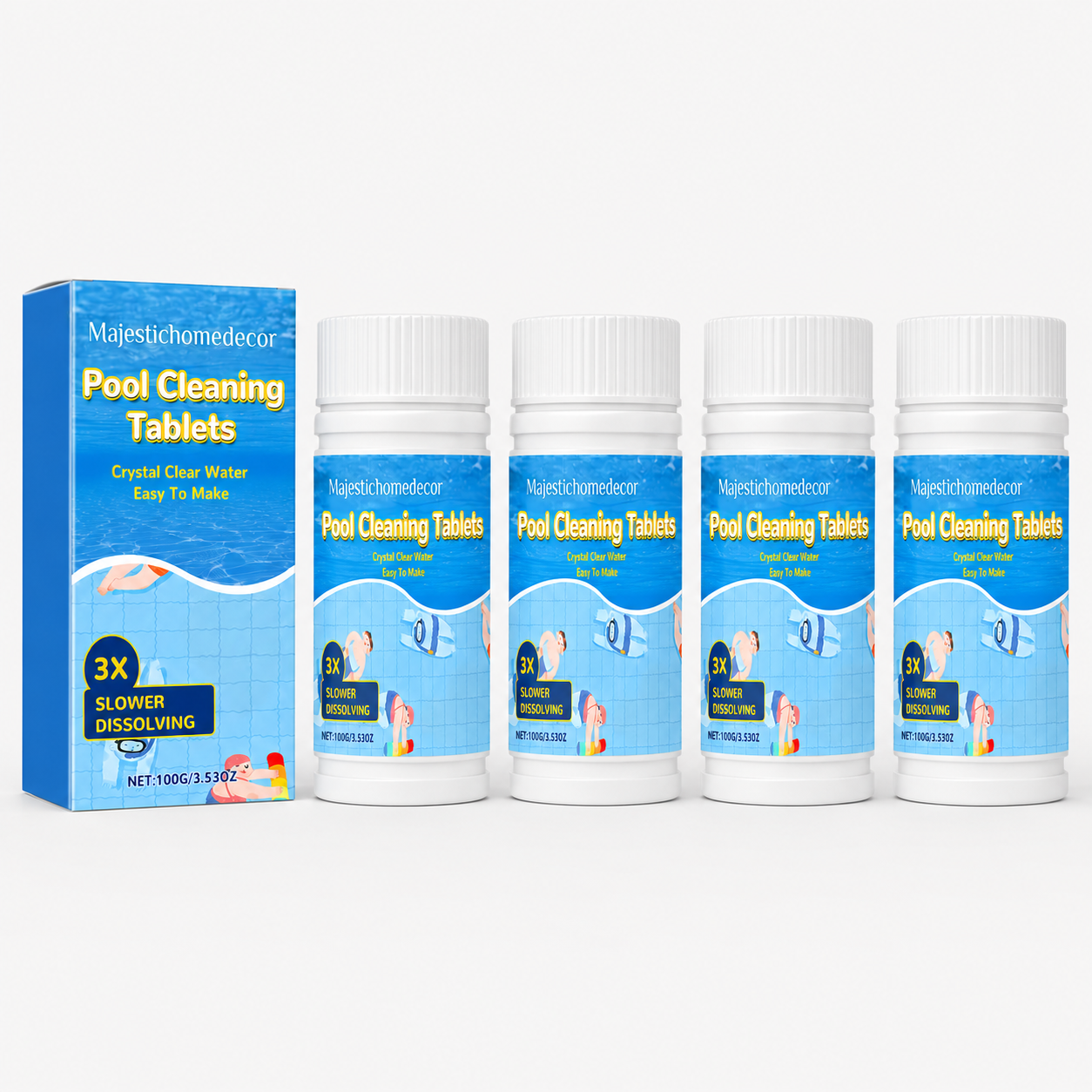 The Next-Gen Pool Purifier is here ✨ 2X Stronger Algae Control, Gentle & Safe for Kids! 👨‍👩‍👧‍👦