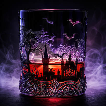 🔥Halloween Magic Potion-Style Whiskey Bottle – Gothic Vampire Elixir Decanter