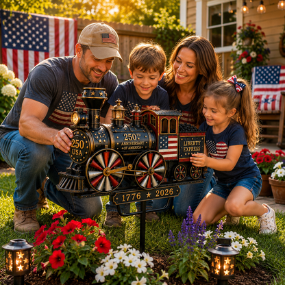 ✨USA 250 Anniversary Sale✨ Liberty Express Train Wind Spinner - 55% OFF