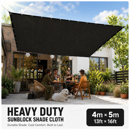 Heavy Duty Sunblock Shade Cloth