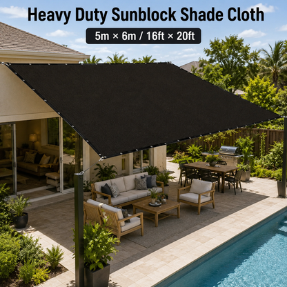 Heavy Duty Sunblock Shade Cloth