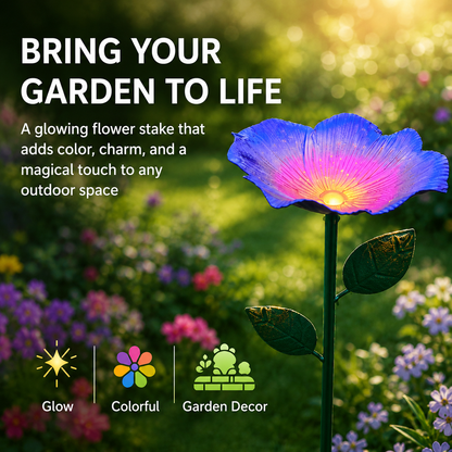 🔥LIMITED FLASH SALE🦜 Colorful Floral Bird Feeder Stake | Wildlife Garden Must-Have