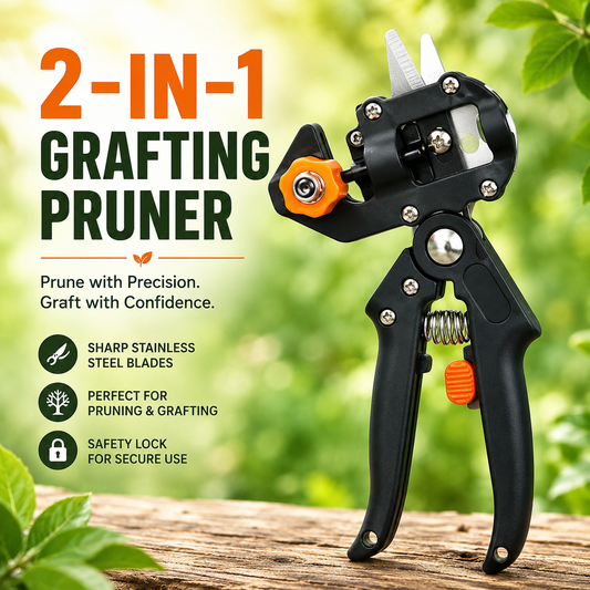 🌱 Professional Garden Grafting Tool | Precision Pruner for Fruit Trees & Vines