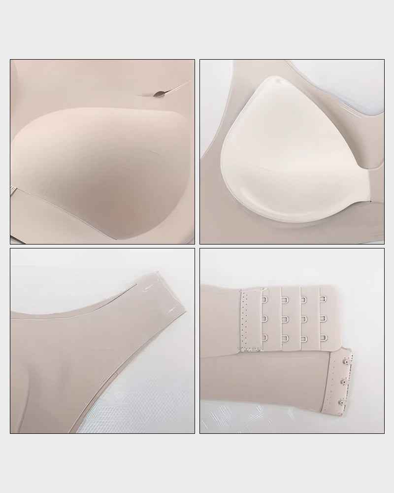 👙 Front Closure Bra | Wireless Posture Support Cross-Back