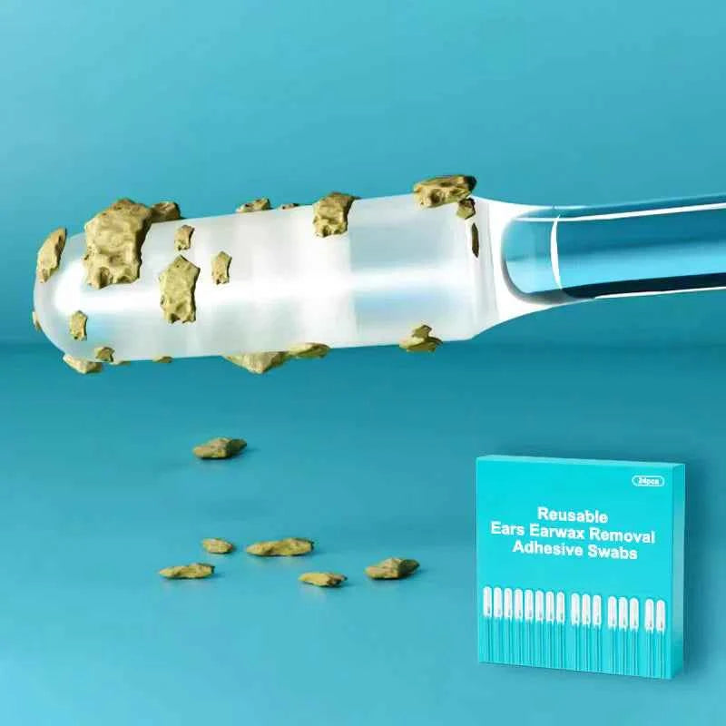 🧼 Safe Ear Cleaning Tool Sticks - Say Goodbye to Pushy Cotton Swabs.