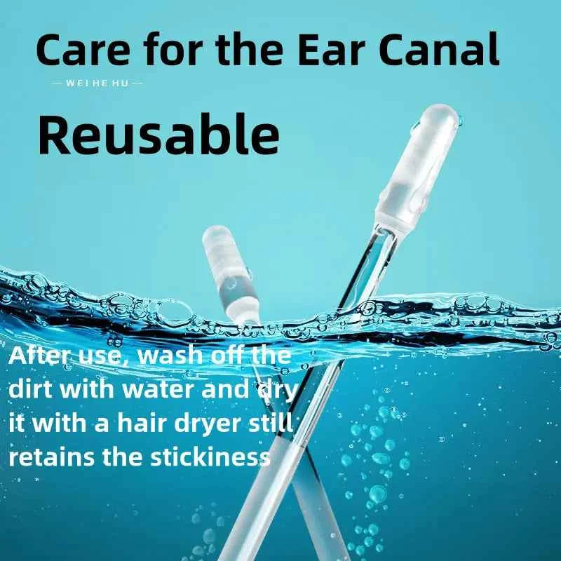 🧼 Safe Ear Cleaning Tool Sticks - Say Goodbye to Pushy Cotton Swabs.