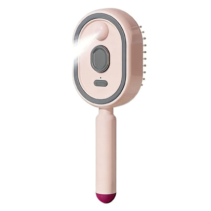 🪮No More Frizzy Hair🎁Electric Spray Air Cushion Massage Hair Comb – Anti-Tangle & Essential Oil Mist Brush