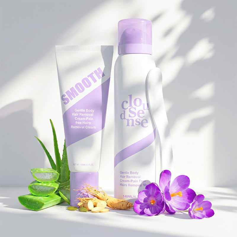 🔥LAST DAY 50% OFF Ahlwo  Gentle & Painless Hair Removal Cream Duo for Sensitive Skin