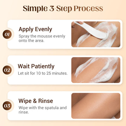 🔥LAST DAY 50% OFF Ahlwo  Gentle & Painless Hair Removal Cream Duo for Sensitive Skin