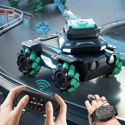 🔥Shocking Offer! Remote Controlled Super Tank Shoots Hydrogel - Unstoppable Discount! 🚀