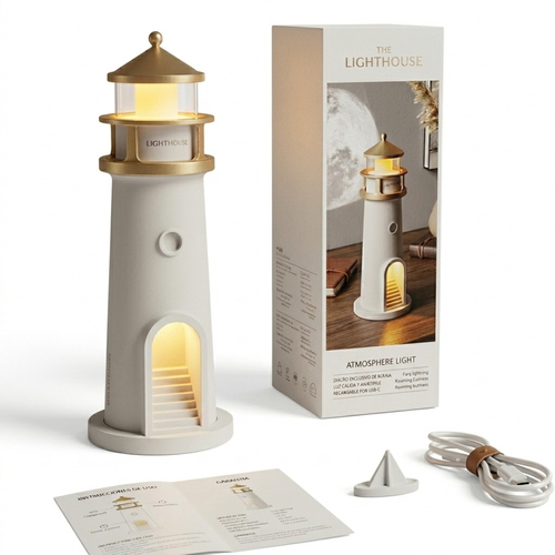 🌙 Faro Lunar Projector | LED Moon Lamp Night Light