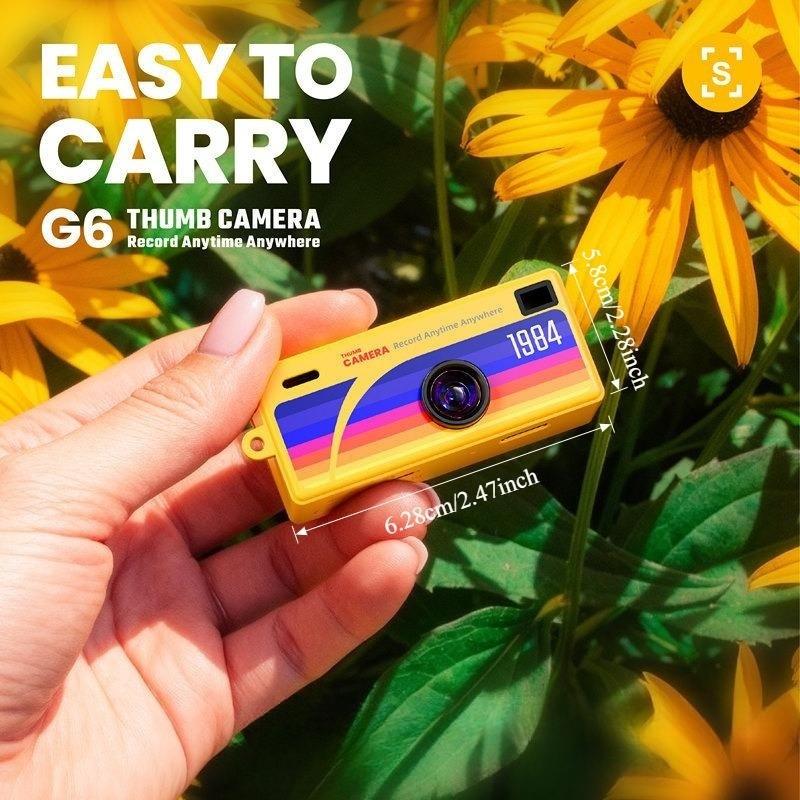 ⏰43% OFF G6 Mini Thumb Camera