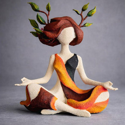 🔥Last Day 60% OFF🌿 Unique Meditative Nature Goddess Sculpture