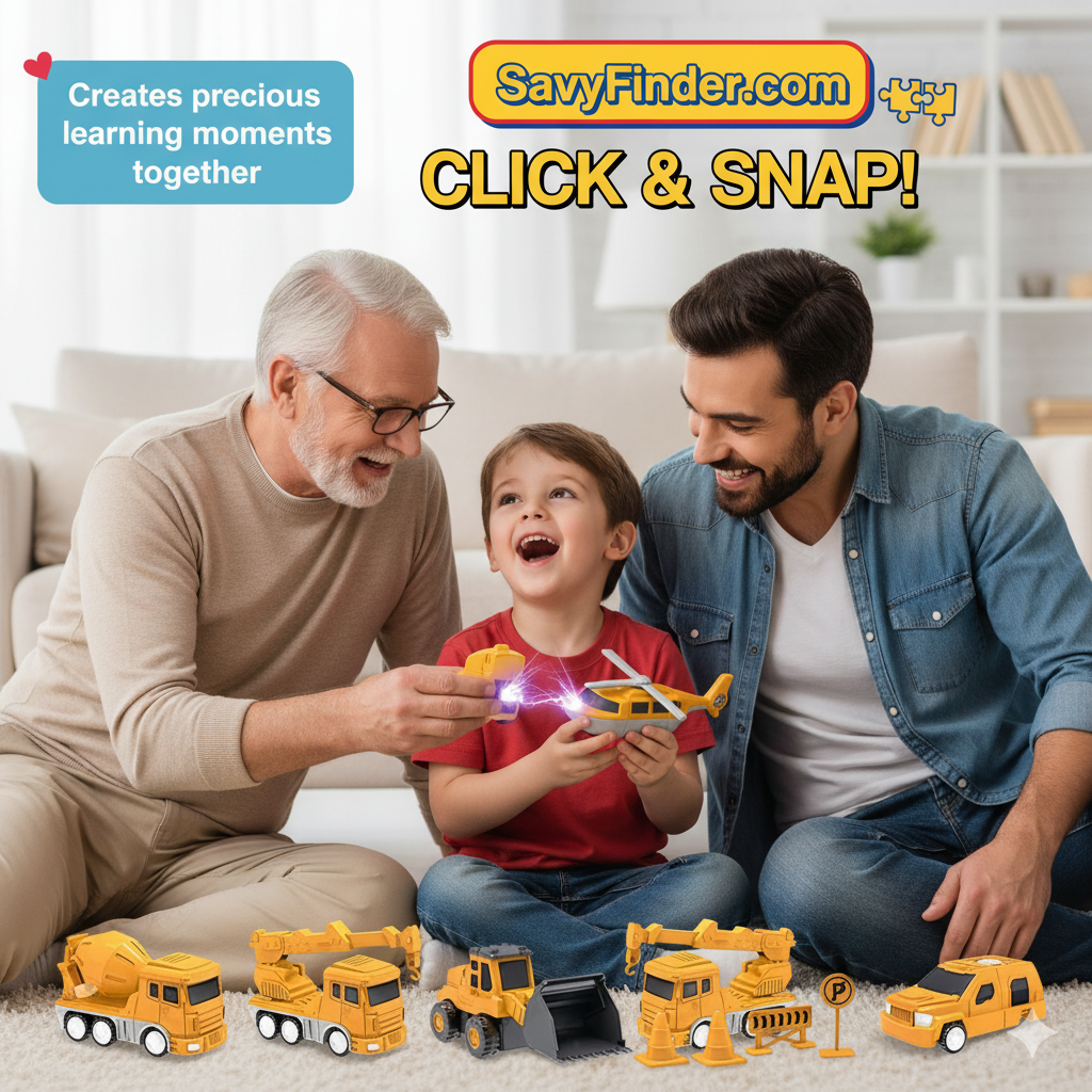 Magnetic Robo Car Adventure with Storage Box