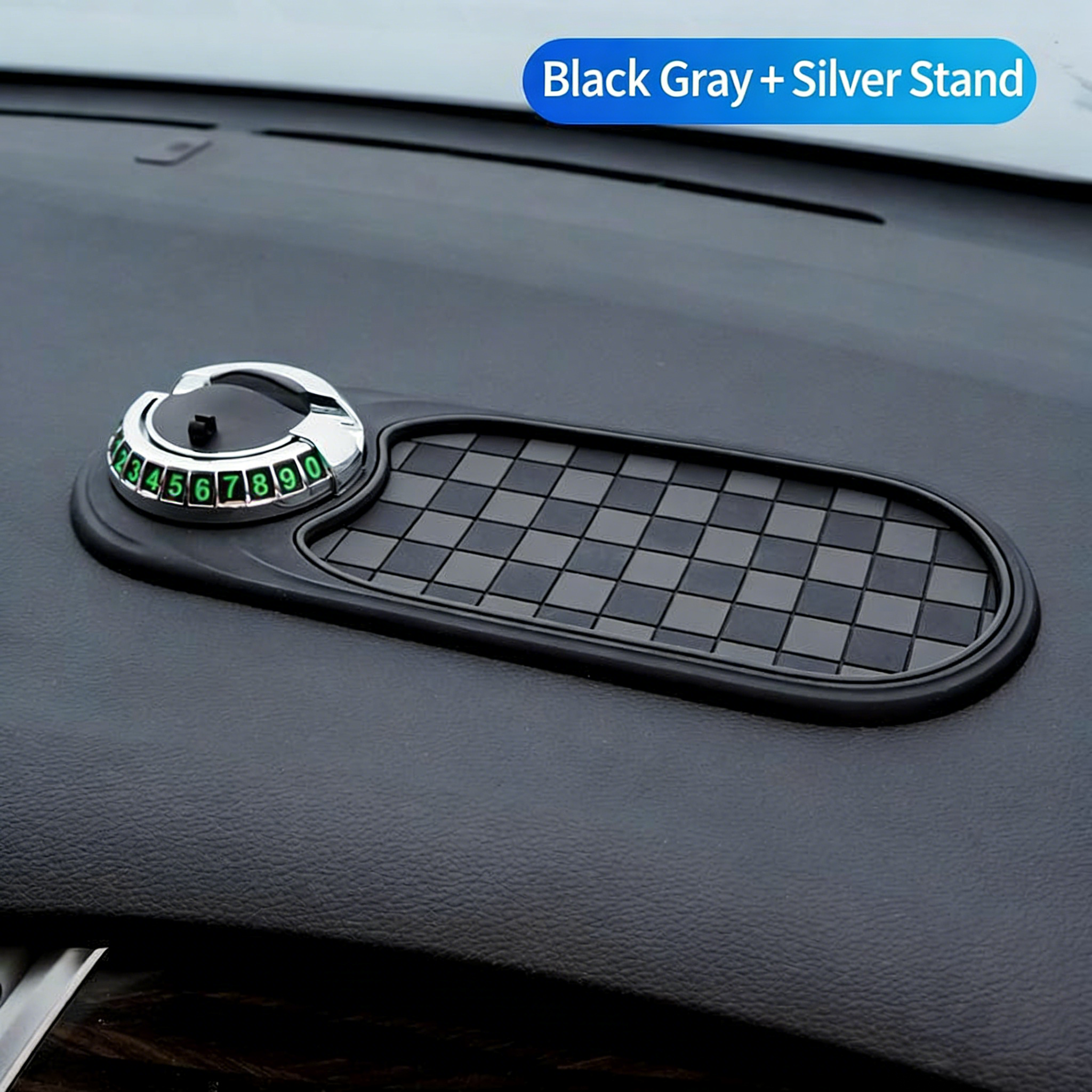 Black and gray 🤍Silver stand