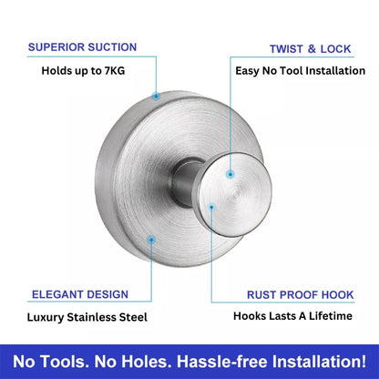⏰ Last Day 60% OFF – Stainless Steel Secure Hooks