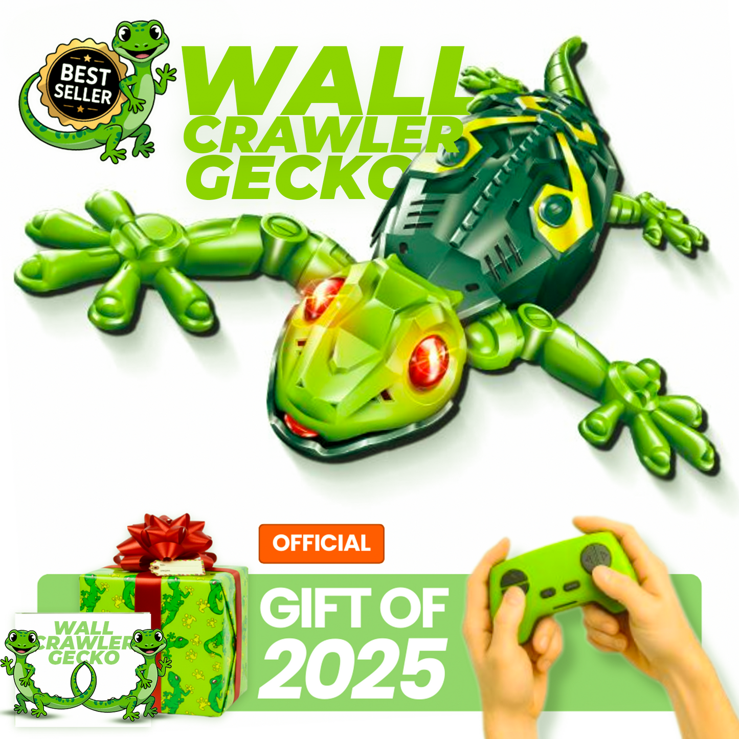🎅70% off Christmas gifts- Kids' Fun - Remote-Controlled Gecko
