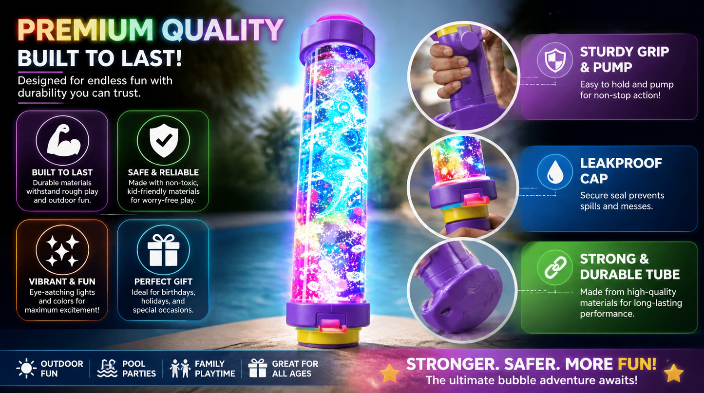 🌈 Turn Every Backyard Into a Rainbow Light Show