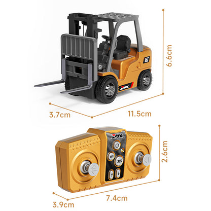Mini Desktop Remote Control Forklift Truck Toy