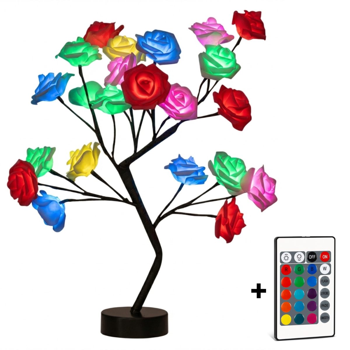🌹🎁Mother’s Day Hot Sale | 50% Off Limited Time！Romantic Rose Tree Lamp Gift