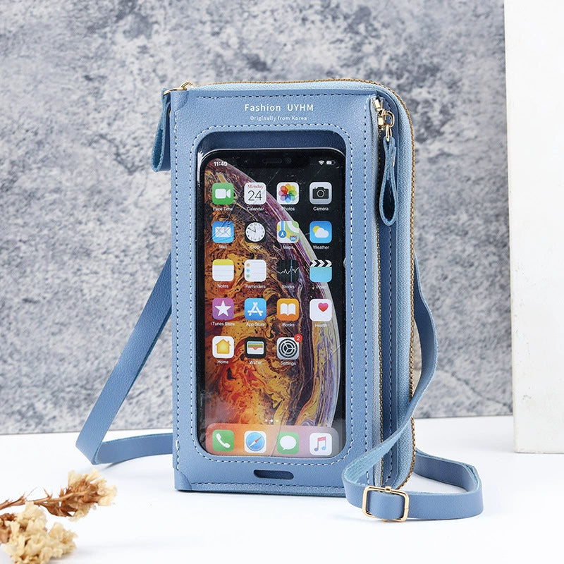 🎀Chic Mini Leather Crossbody Bag | Women Lightweight Phone Purse Wallet Bag