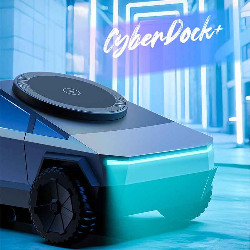 Armor King CyberDock 3-in-1 Wireless Charger + Car Model Ornament + Stand