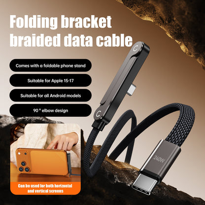🔥Hot Sale 50% OFF⚡Invisible stand charging cable🔆 | Official Authorized | MFi-Certified Cables🔥
