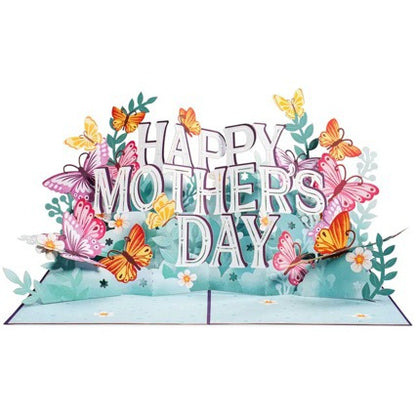 🌺Mother‘s Day - 55% OFF🌼Paper Love Mother's Day Card, 👩Happy Mothers Day Pop Up Card 3D Design🦋