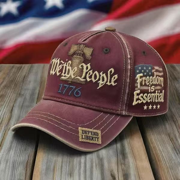 🧢💓USA 250th Anniversary Embroidered 1776-2026 Baseball Cap