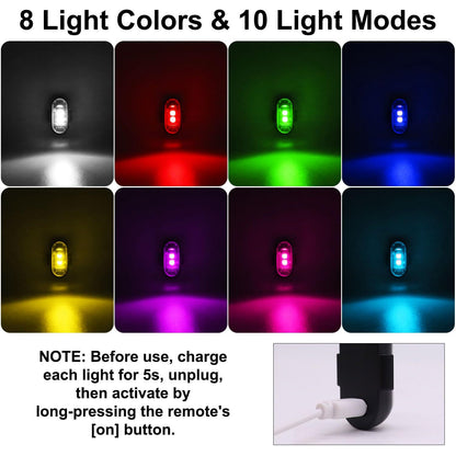 🔥Last Day 50% OFF| 🚗🌈RGB Car Ambient Lights🏍️🚨