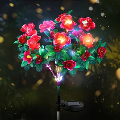 🔥Last Day 50% OFF|💐Simulation Flower Ground Stake Solar Light💐💡