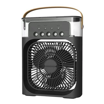 ❄️3-in-1 Portable Desktop Air Cooler Fan | Quiet USB Mini Cooling Humidifier