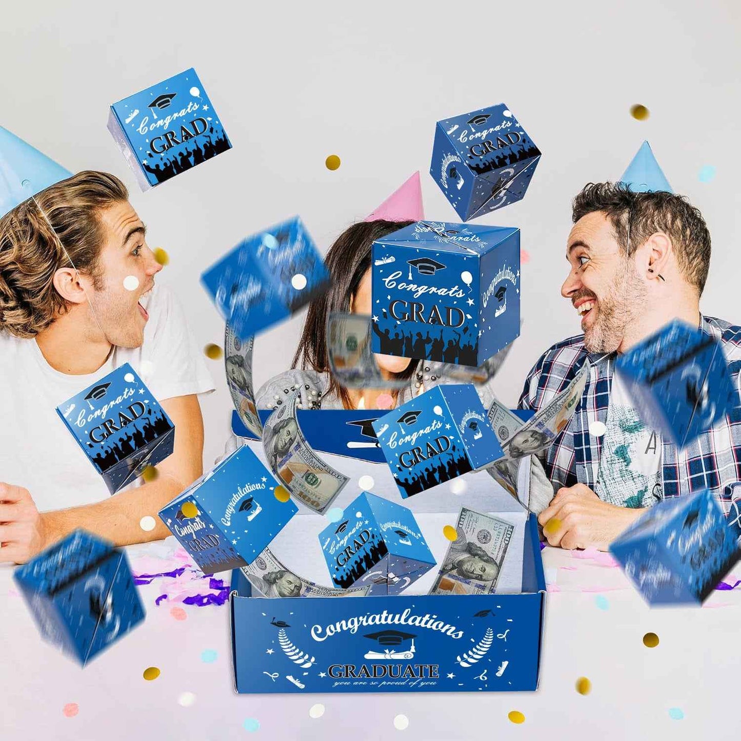 【🧑‍🎓Graduation Hot Sale 50% OFF🔥】Creative Folding Pop-Up Gift Box for 2026 Graduation🎓️