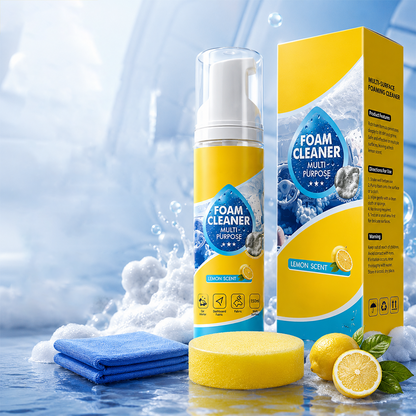 ‼️Hot Sale In 2026🔥Multi Enzyme Foam Cleaner Spray-Heavy Duty 4 in 1✨
