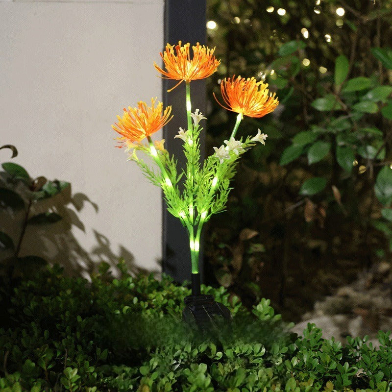 Solar Sunflower Garden Lights – Outdoor Decorative Flower Stake Lights for Patio, Lawn & Walkway
