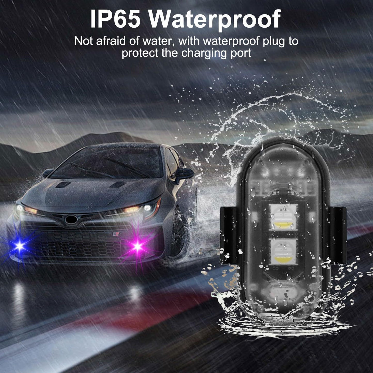 🔥Last Day 50% OFF| 🚗🌈RGB Car Ambient Lights🏍️🚨