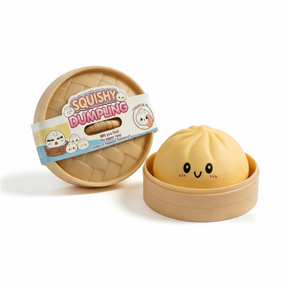 Kawaii Cute Rainbow Dumpling Squishy Stress Toy – Soft Slow-Rising Stress Relief Toy