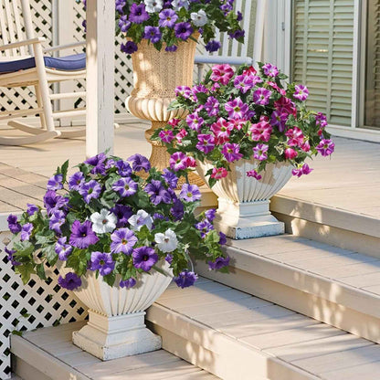 🌺🌷Artificial Fake Petunia Flowersfor Outdoor Decoration ✨(2Pcs)