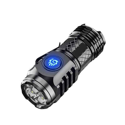 🔥 Three-eyed Monster Mini Flash Super Power Flashlight