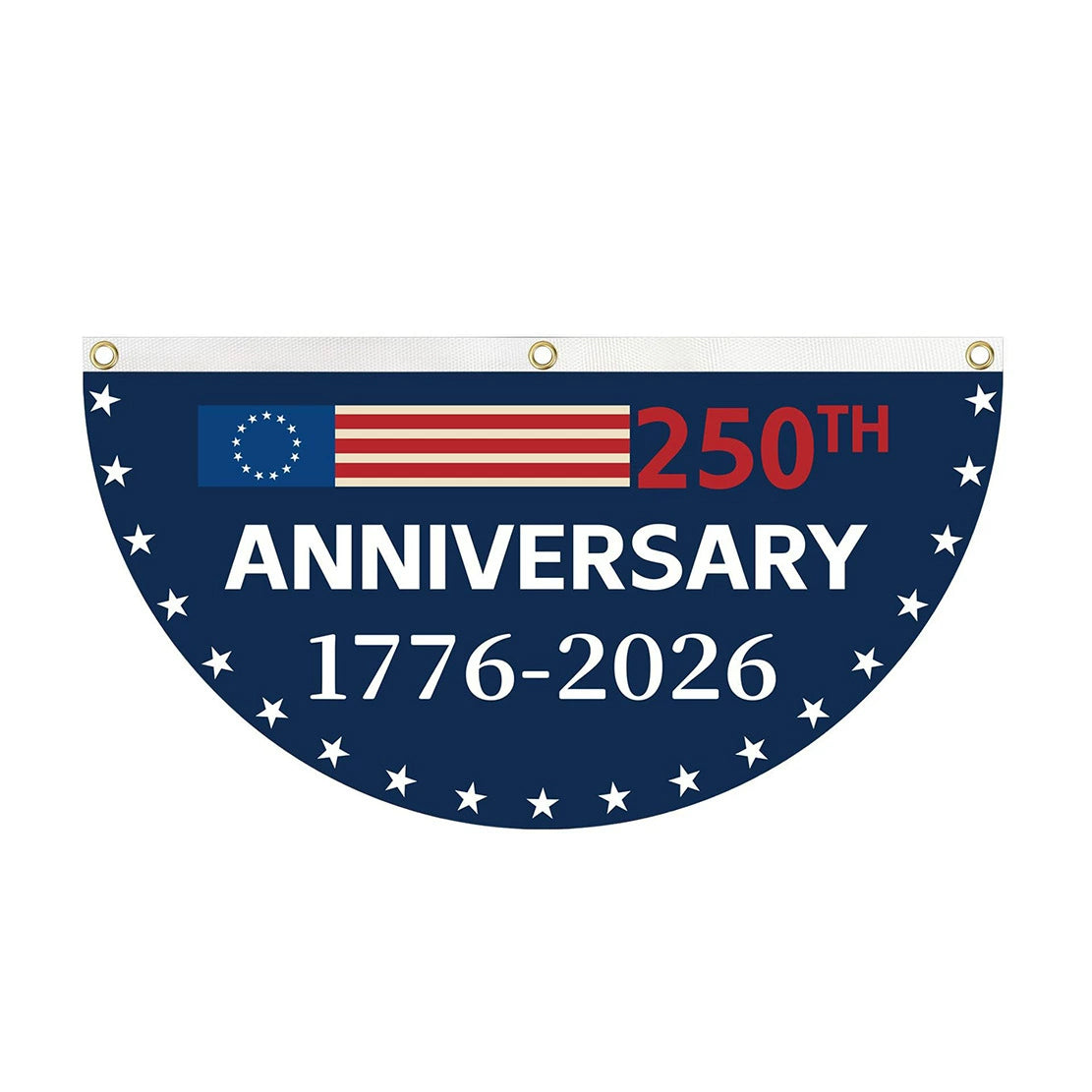 Patriotic USA Flag 🎇 250th Anniversary 1776–2026 Decor